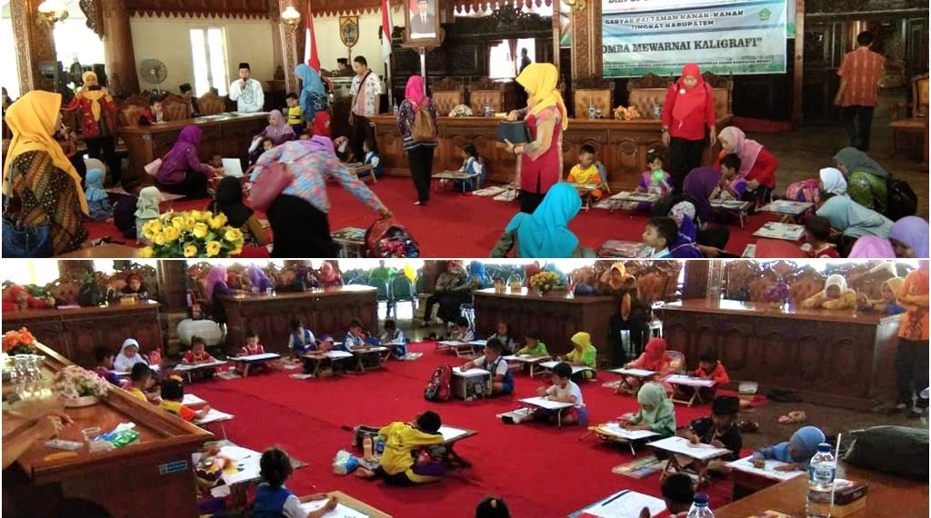 Gebyar PAI Untuk Anak TK dan PAUD Berlangsung Meriah