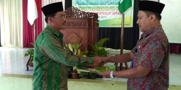 Pembinaan dan Penyerahan SK PLT Kepala MI Negeri Bawu Jepara
