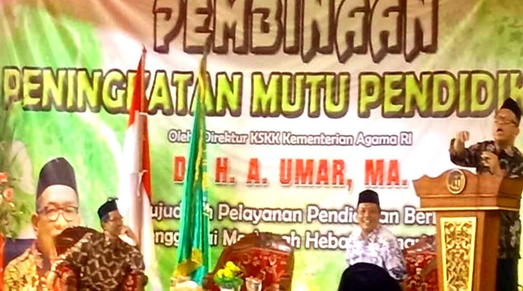 Umar : Ciptakan Madrasah yang Ceria Berprestasi