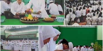 Peringati Harlah dan Sambut UNBK, MAN 1 Jepara Gelar Istighosah dan Sholawat
