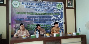 Penutupan dan Penarikan Mahasiswa KKN IK IAIN Kudus di Kemenag Jepara