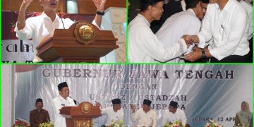 Gubernur Serahkan Insentif kepada 11.758 Ustadz di Jepara