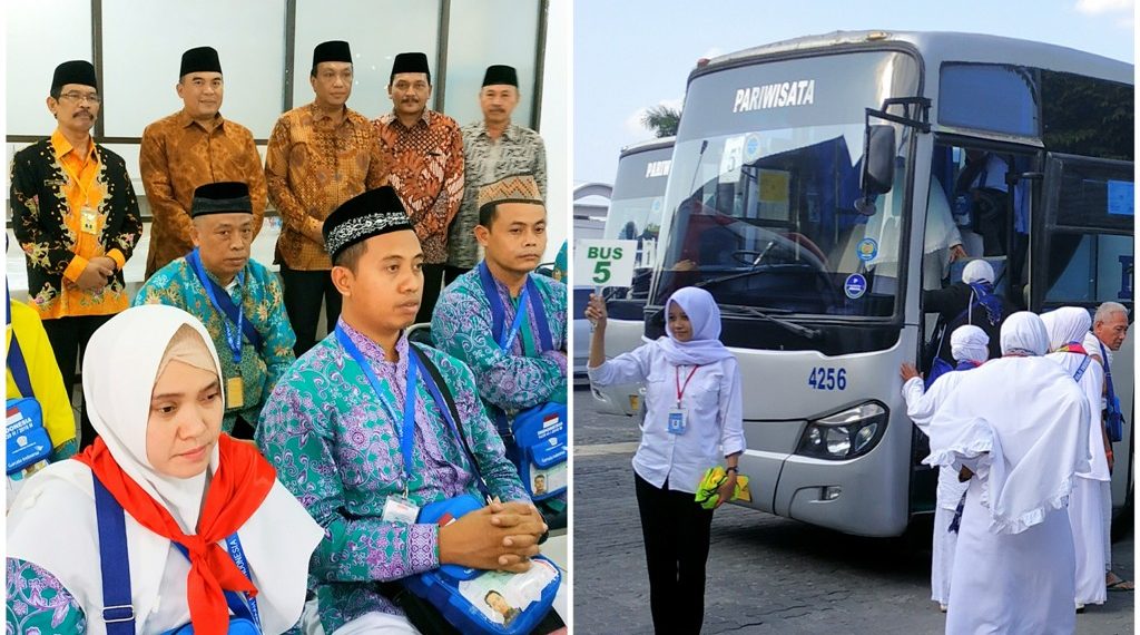 Ke Embarkasi, Bupati Jepara Ahmad Marzuki Pantau Keberangkatan Jamaah Haji