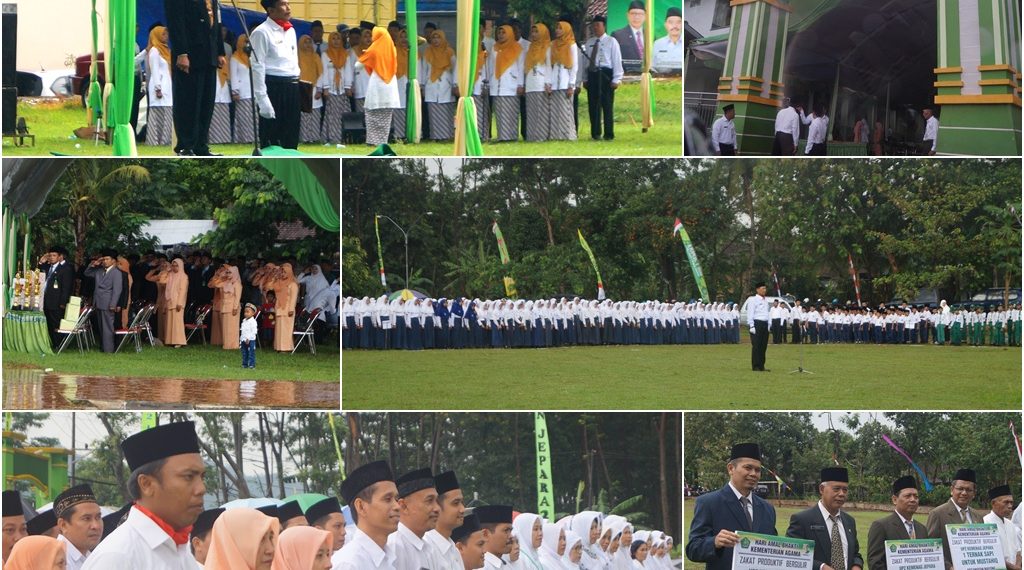 Diiringi Rintik Hujan, ASN Penuh Semangat Ikuti Upacara HAB ke-73 di Ujung Kota Jepara