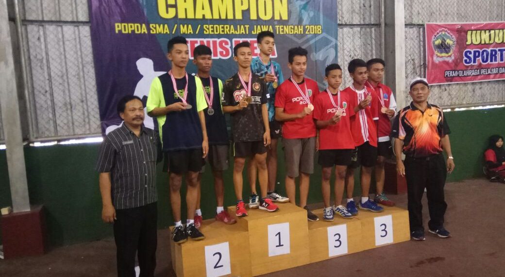 Petenis Meja MAN 1 Jepara Raih Juara 3 POPDA Jateng
