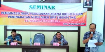 Kemenag Jepara Kembali Adakan Seminar Peningkatan Mutu Guru Agama Kristen