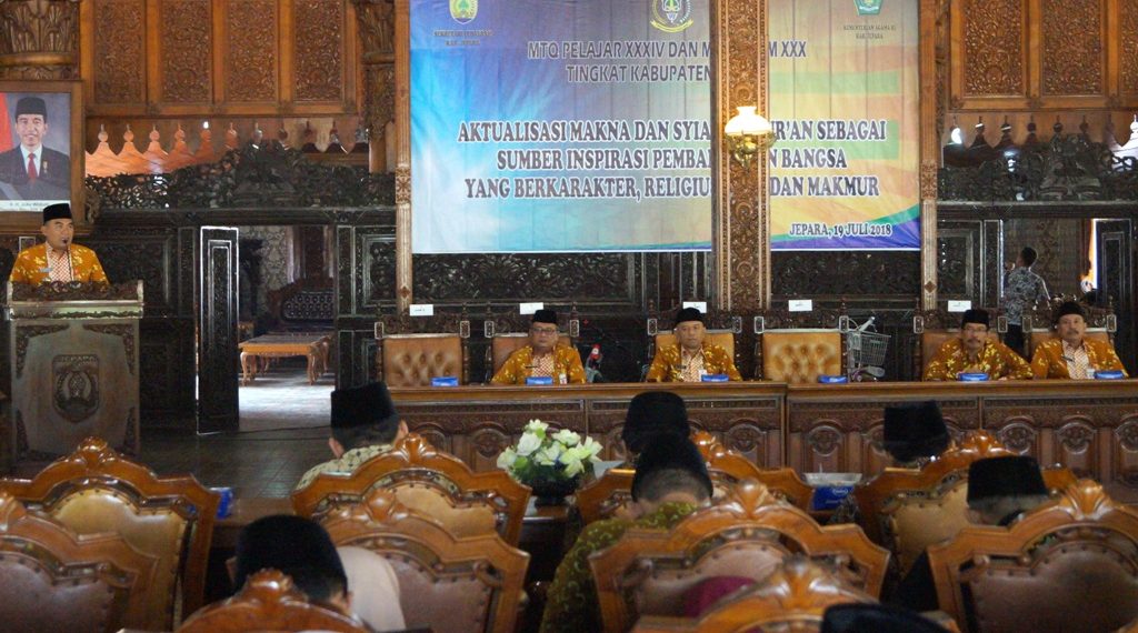358 Peserta Ikuti Lomba MTQ Tingkat Kabupaten Jepara