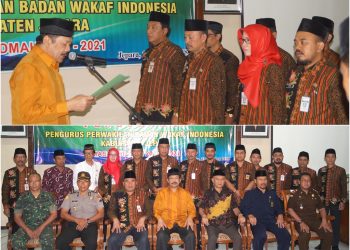 Noor Ahmad Kukuhkan Pengurus BWI Jepara Masa Khidmad 2018-2021