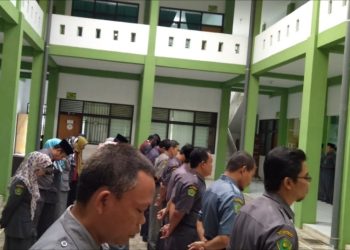 Pimpin Apel Pagi, KaSubbag TU Kemenag Jepara Minta Jajarannya Pertahankan Budaya Profesional