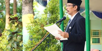 HAB ke-72, Kemenag Jepara Gelar Upacara bendera dan Pemberian Bantuan Sosial