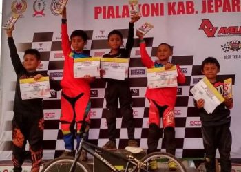 MIN 2 Jepara Kembali Ukir Prestasi Dalam Ajang Balap Sepeda BMX Piala Koni Jepara