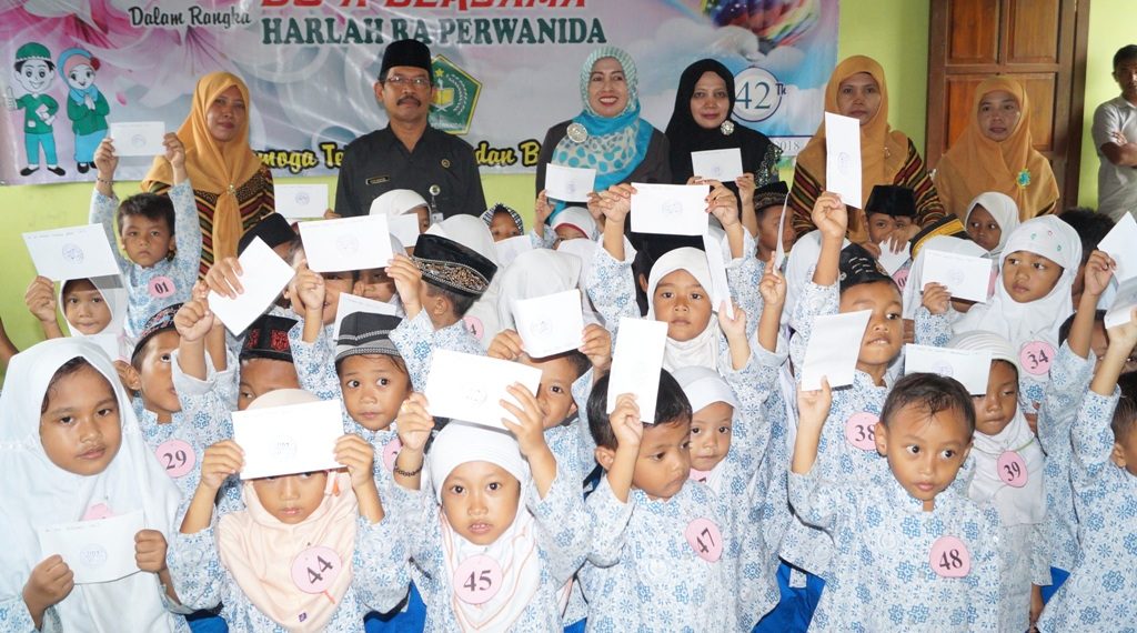 Do'a Bersama harlah TK Perwanida