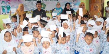 Do'a Bersama harlah TK Perwanida