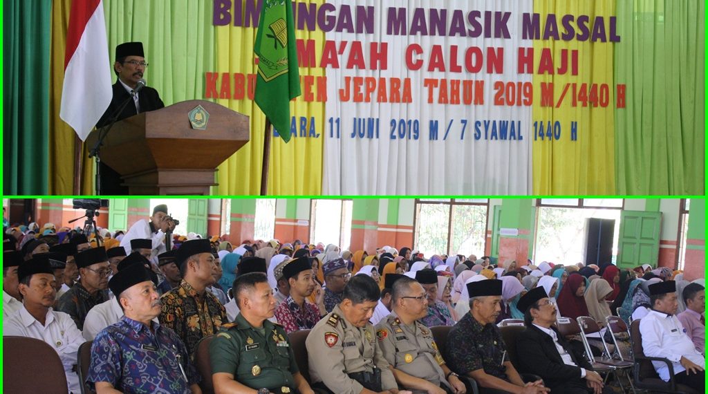 Jepara Gelar Bimbingan Manasik Haji Massal Perdana Bagi Calon Jamaah Haji