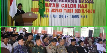 Jepara Gelar Bimbingan Manasik Haji Massal Perdana Bagi Calon Jamaah Haji