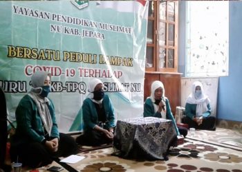 Peduli Covid-19, Guru TPQ Jepara Terima Bantuan