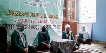 Peduli Covid-19, Guru TPQ Jepara Terima Bantuan