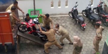 Kemenag Jepara Kirim 18 Kendaraan Roda 2 Plat Merah Untuk Transportasi MQK
