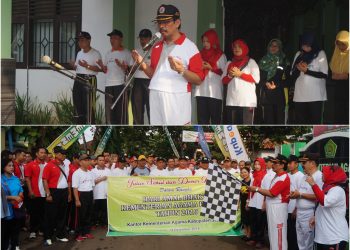Cerianya ASN Ikuti Jalan Sehat HAB ke-73