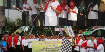 Cerianya ASN Ikuti Jalan Sehat HAB ke-73