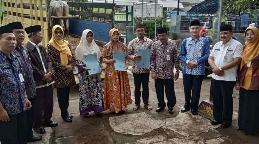 12 Sapi Bunting Telah Resmi Diterima Mustahiq