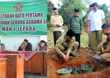 MAN 1 Jepara Bangun Gedung Asrama Siswa
