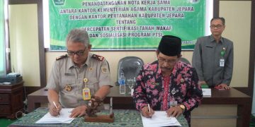 Kemenag Gandeng BPN Percepat Sertifikasi Tanah Wakaf