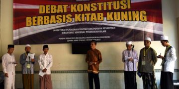 Melihat Santri Debat Konstitusi Berbasis Kitab Kuning di MQKN 2017