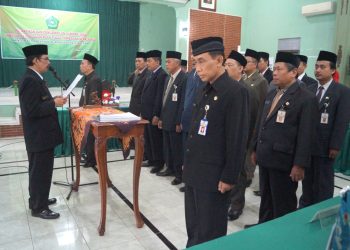 KaKanKemenag Lantik Kepala KUA Baru dan Rolling