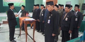 KaKanKemenag Lantik Kepala KUA Baru dan Rolling