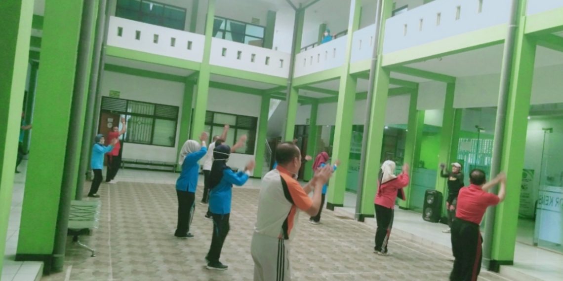 Senam Upaya Peningkatan Imun Tubuh ASN