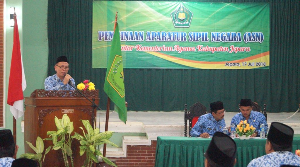 Halal Bi Halal Sekaligus Pembinaan ASN Kemenag Jepara