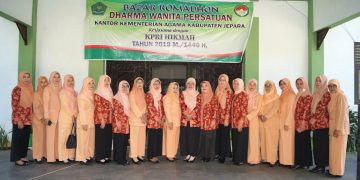 DWP Kemenag Jepara Gelar Bazar Sambut Lebaran