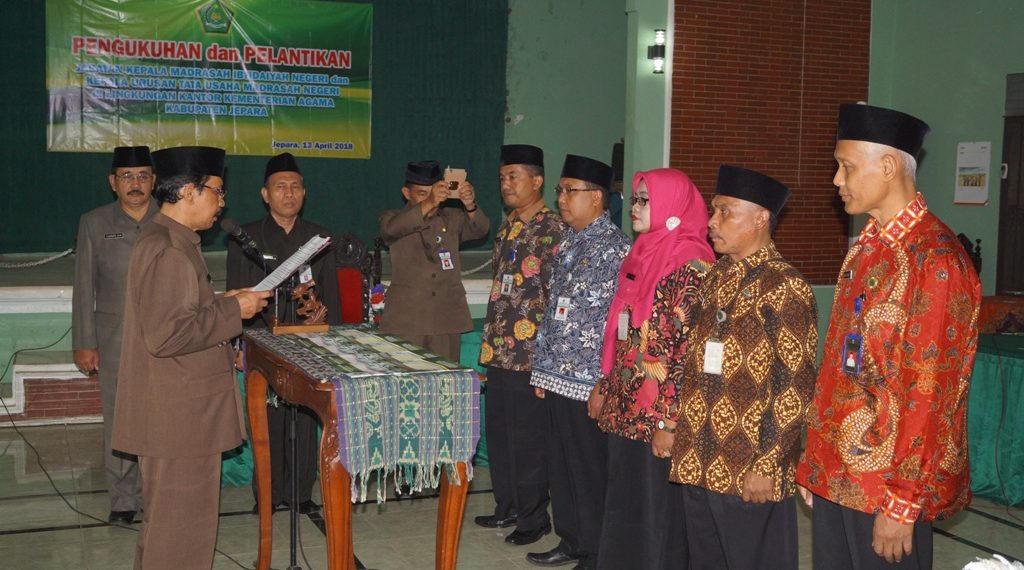 Kemenag Jepara Adakan Pengukuhan Perubahan Nama Madrasah Negeri