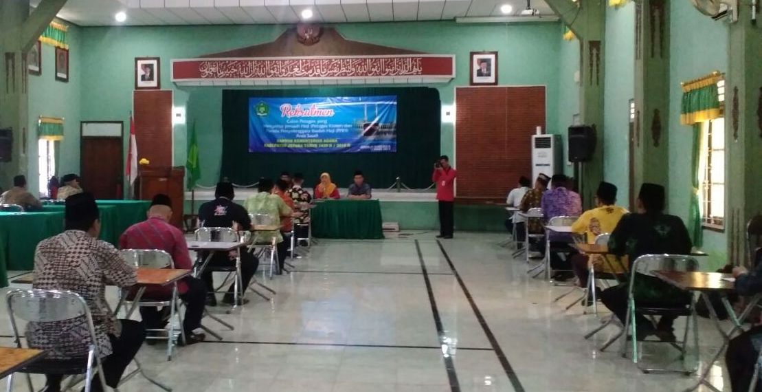Kemenag Jepara Adakan Tes Seleksi Petugas Haji Tahun 1439 H/2018 M