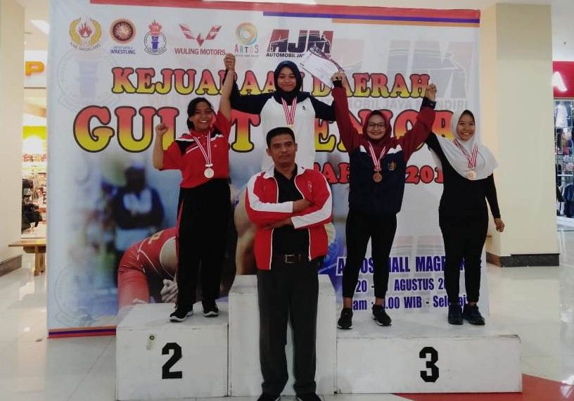 Siswi MAN 1 Jepara Boyong Perunggu di Kejuaraan Gulat Senior