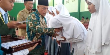 Suasana memperingati Tahun Baru Islam (Muharrom) 1441 H di MAN 1 Jepara