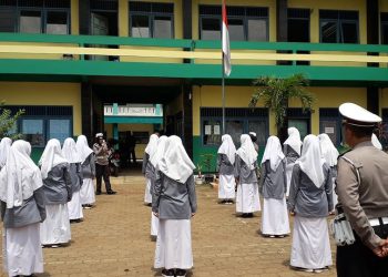 Siswa Madrasah Jepara menjadi Pelopor Kedisiplinan