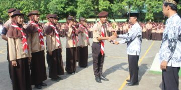 Pramuka MAN Bawu Jepara Raih Juara Umum Lomba Gebyar Prestasi Penegak 2017