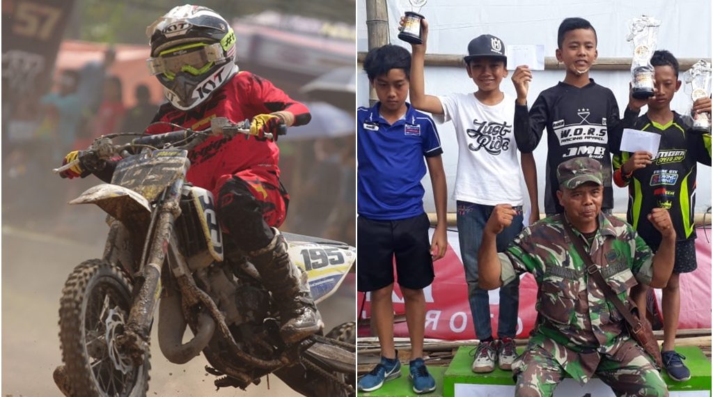 M. Regi Gondol Trophy Runner Up Di Open Grasstrack Sukorini