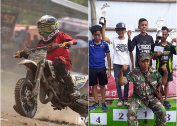 M. Regi Gondol Trophy Runner Up Di Open Grasstrack Sukorini
