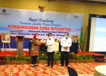 Rakor Pembangunan Zona Integritas menuju WBK dan WBBM