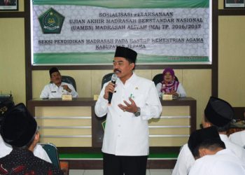 Sosialisasi Pelaksanaan UAMBN di Jepara