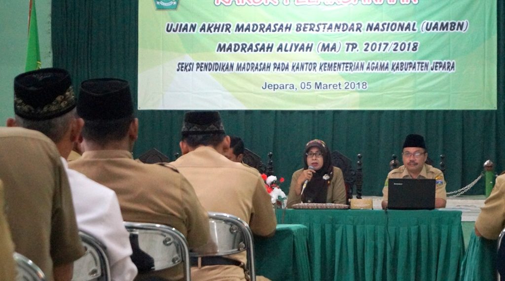 Kemenag Jepara adakan Rakor UAMBN Madrasah Aliyah 2018