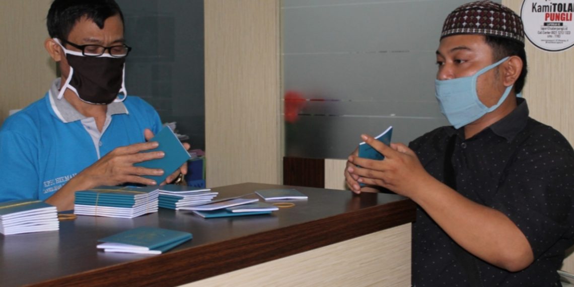 Haji Tahun 1441H / 2020M batal berangkat, Seksi PHU Kemenag Jepara Kembalian Paspor JCH