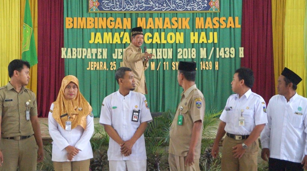 1.243 Jamaah Calon Haji Kab. Jepara Ikuti Manasik Haji Masal