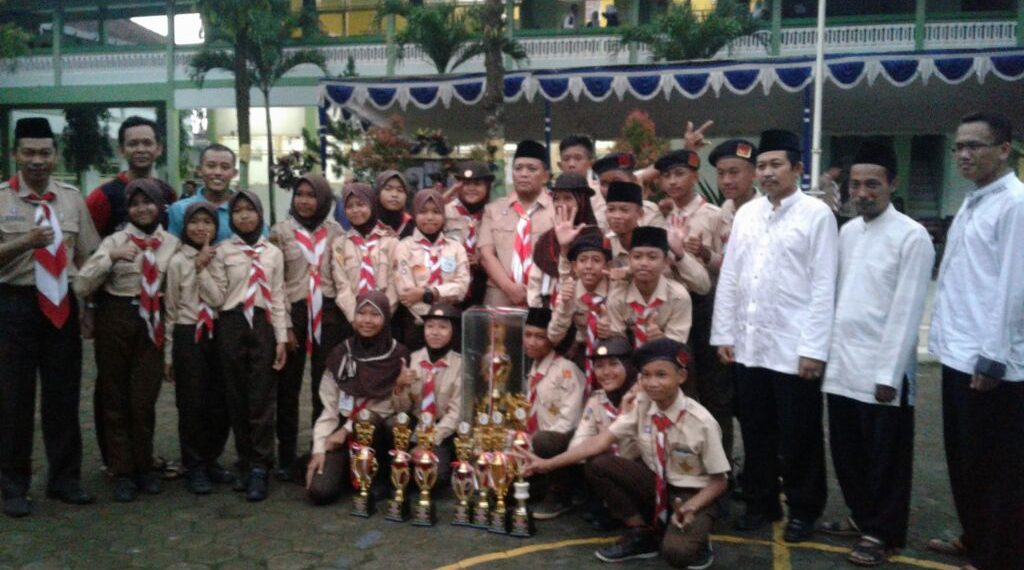 Meriahkan Harlah, MAN 1 Bawu Jepara Adakan Kompetisi Pramuka Penggalang Tingkat SMP