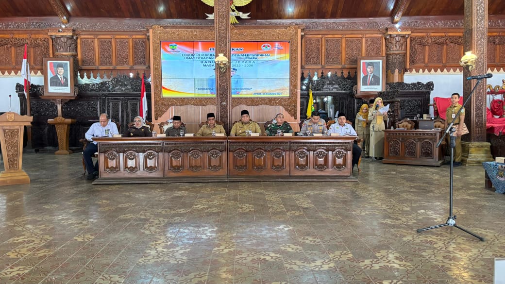 Wujud Harmoni Antarumat Beragama dan Pendidikan Berkualitas, FKUB dan DPJ Kabupaten Jepara Periode 2025-2030 Resmi Dilantik