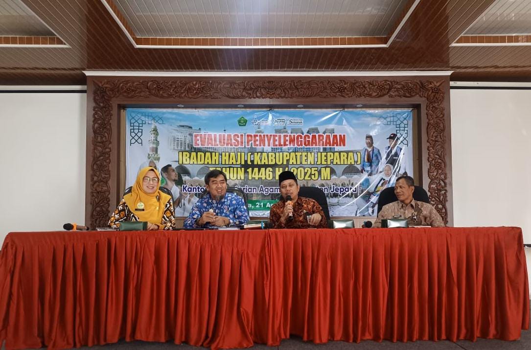 Kemenag Jepara Evaluasi Pelayanan Haji 2025: Perkuat Sinergi untuk Layanan Optimal