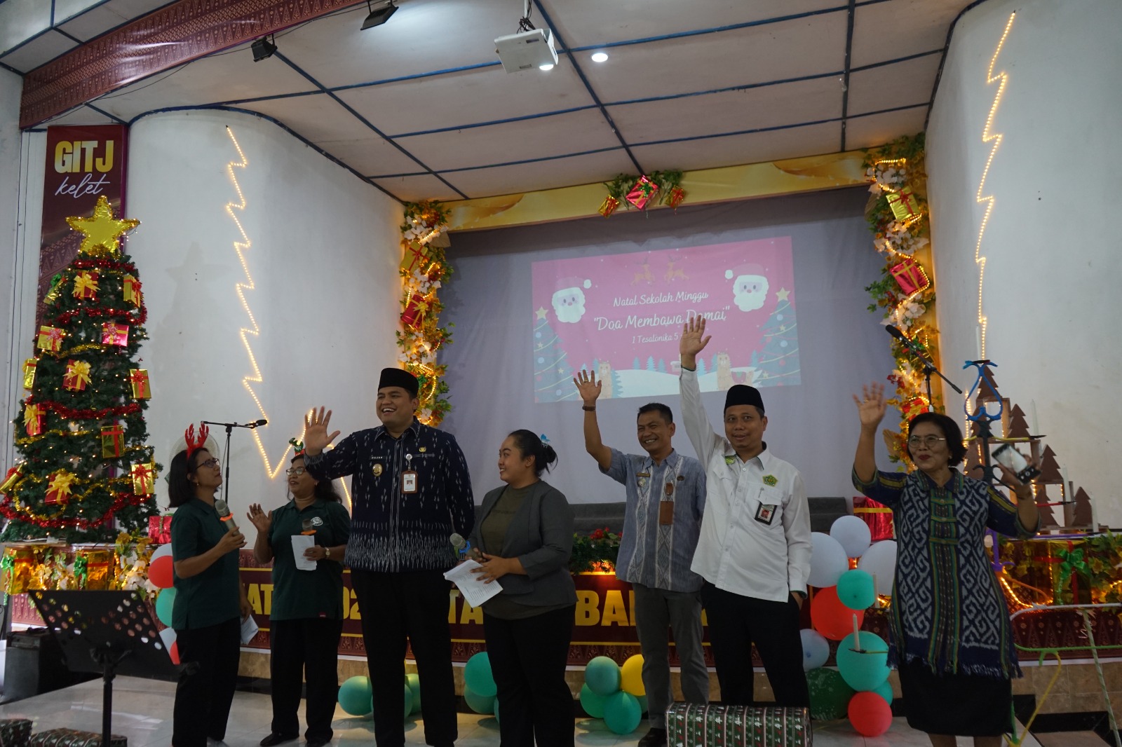 Pastikan Keamanan Umat Beribadah, Kemenag Jepara Tinjau Posko Pengamanan dan Gereja Jelang Nataru